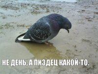 Не день, а пиздец какой-то.