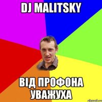 DJ MALITSKY від профона уважуха