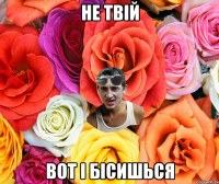 Не твiй вот i бiсишься