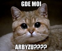 GDE MOI ARBYZU????