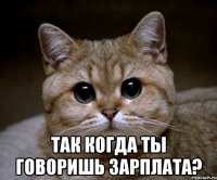  так когда ты говоришь зарплата?