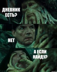 ДНЕВНИК ЕСТЬ? НЕТ А ЕСЛИ НАЙДУ?