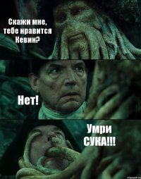 Скажи мне, тебе нравится Кевин? Нет! Умри СУКА!!!