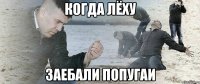 Когда Лёху Заебали попугаи