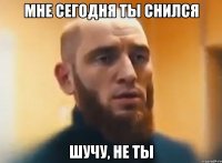 мне сегодня ты снился шучу, не ты