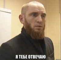  Я тебе отвечаю