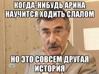 Когда-нибудь Арина научится ходить слалом Но это совсем другая история