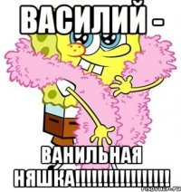 ВАсилий - ВанИльная няшка!!!!!!!!!!!!!!!!!