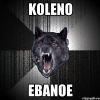 KOLENO EBANOE