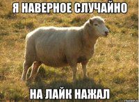 я наверное случайно на лайк нажал