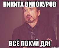 Никита Винокуров Всё похуй да)