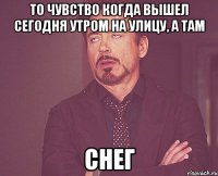 То чувство когда вышел сегодня утром на улицу, а там СНЕГ