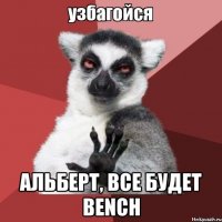  Альберт, все будет bench