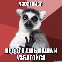  Просто ешь Паша и УЗБАГОЙСЯ