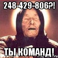 248-429-806?! ТЫ КОМАНД!