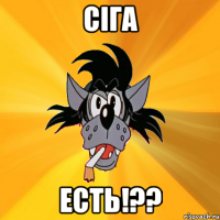 сіга есть!??