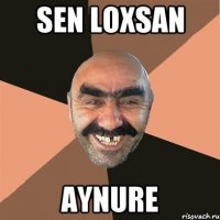 sen loxsan aynure