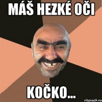 Máš hezké oči Kočko...