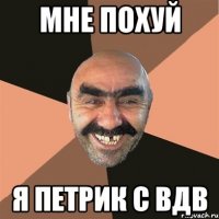 мне похуй я петрик с вдв