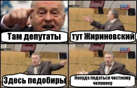 Там депутаты тут Жириновский Здесь педобиры Некуда податься честному человеку