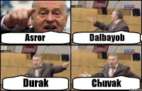 Asror Dalbayob Durak Chuvak