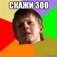 Скажи 300 