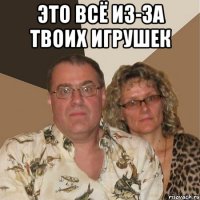 это всё из-за твоих игрушек 