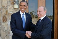 эх! говори москва , разговаривай россия! не пались, обама, две недели осталось!, Мем Путин И Обама