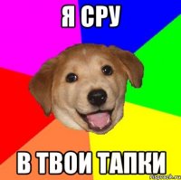 Я сру В твои тапки