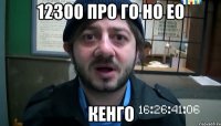 12300 про го но ео кенго