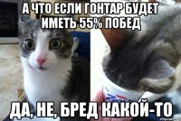 А ЧТО ЕСЛИ ГОНТАР БУДЕТ ИМЕТЬ 55% ПОБЕД ДА, НЕ, БРЕД КАКОЙ-ТО