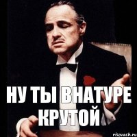 Ну ты внатуре крутой