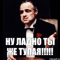 НУ ЛАДНО ТЫ ЖЕ ТУПАЯ!!!!!