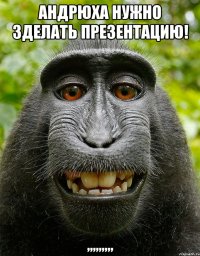 Андрюха нужно зделать презентацию! ,,,,,,,,,