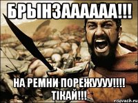 Брынзаааааа!!! На ремни порежуууу!!!! Тікай!!!