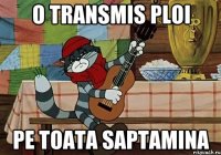 o transmis ploi pe toata saptamina