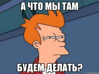 а что мы там будем делать?