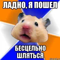 Ладно, я пошел бесцельно шляться