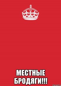  Местные бродяги!!!