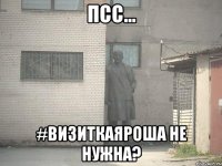 ПСС... #ВизиткаЯроша не нужна?