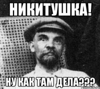 Никитушка! Ну как там дела???