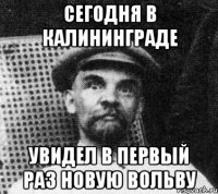 Сегодня в Калининграде увидел в первый раз новую вольву