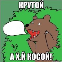 КРУТОЙ А Х.Й КОСОЙ!