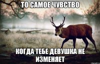 То самое чувство когда тебе девушка не изменяет