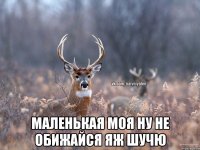  маленькая моя ну не обижайся яж шучю