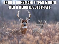 Нина я понимаю у тебя много дел и некогда отвечать 