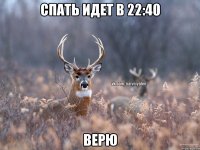 спать идет в 22:40 верю