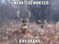 у меня телефон сел а,ну ладно