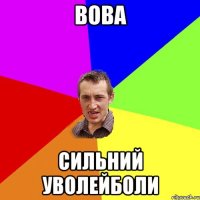 Вова Сильний уволейболи