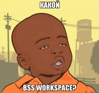 Какой BSS workspace?